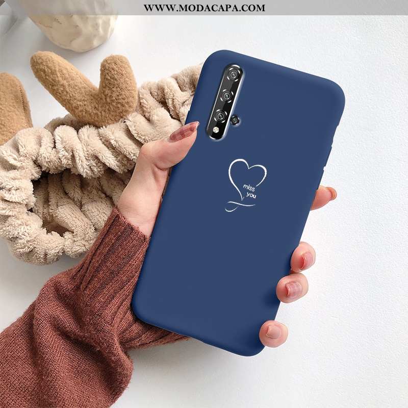 Capas Honor 20 Pro Protetoras Moda Primavera Telemóvel Simples Soft Fosco Promoção