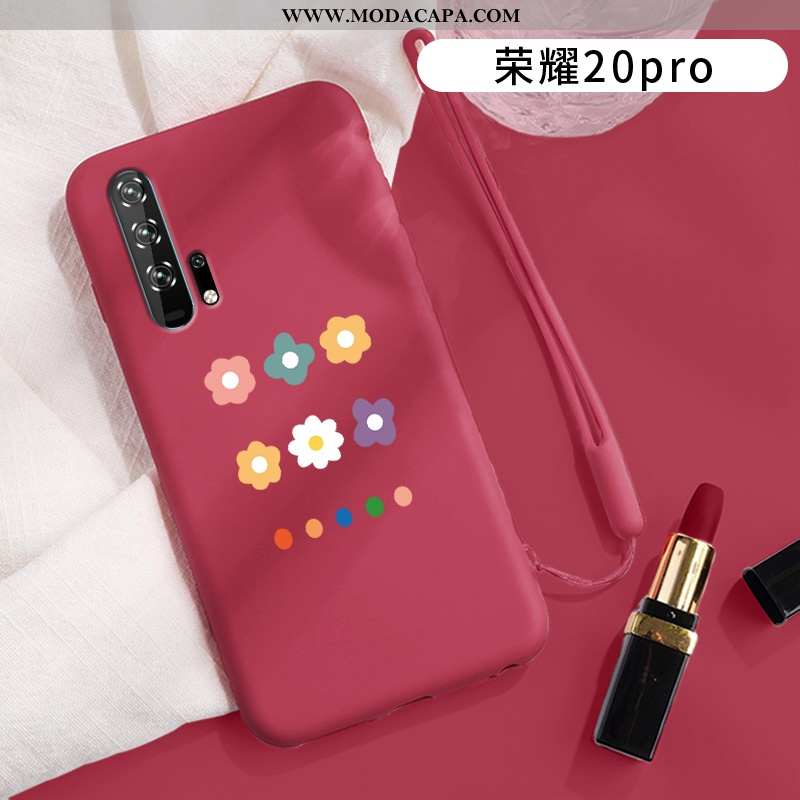 Capas Honor 20 Pro Super Roxa Antiqueda Silicone Casal Telinha Fosco Promoção