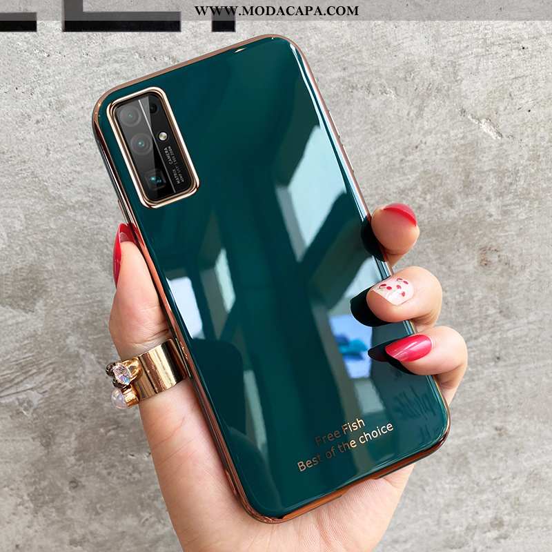 Capa Honor 30 Soft Cases Vermelho Antiqueda Personalizada Capas Completa Online