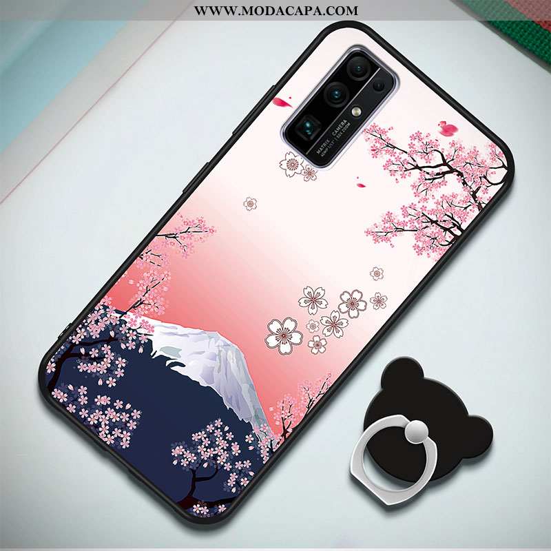 Capas Honor 30 Soft Nova Desenho Animado Azul Escuro Silicone Cases Venda