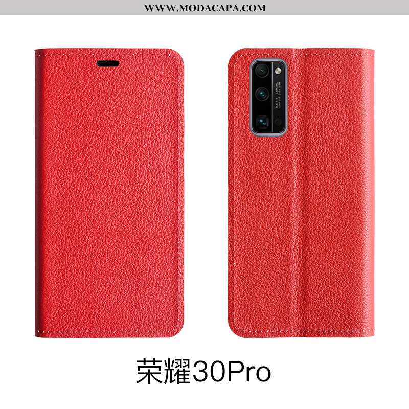 Capas Honor 30 Pro Protetoras Telemóvel Cases Cover Tigrada Couro Legitimo Suporte Online