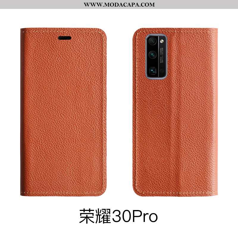 Capas Honor 30 Pro Protetoras Telemóvel Cases Cover Tigrada Couro Legitimo Suporte Online