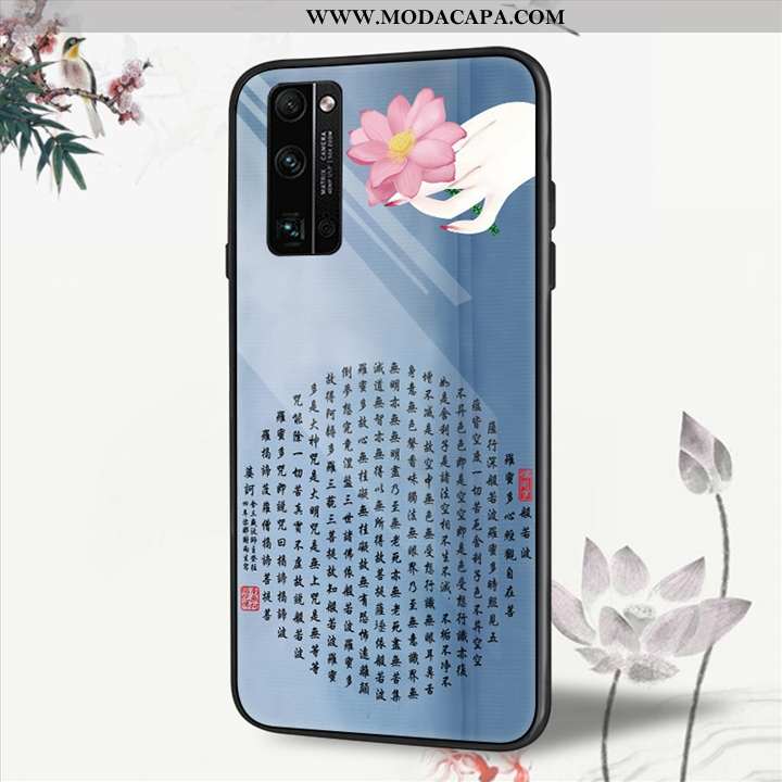 Capas Honor 30 Pro Tendencia Vidro Azul Personalizada Completa Protetoras Comprar