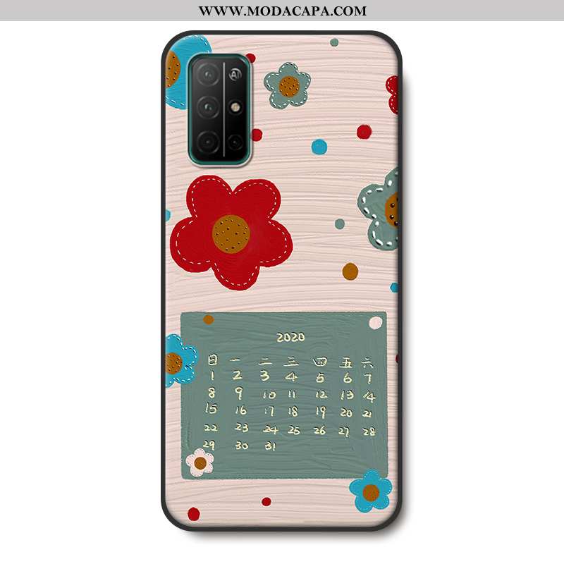 Capa Honor 30s Silicone Novas Soft Cases Telemóvel Telinha Protetoras Online