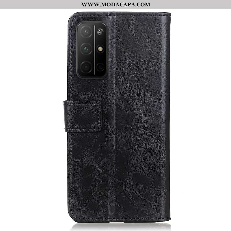 Capas Honor 30s Couro Genuíno Vermelho Telemóvel Preto Cover Business Baratos