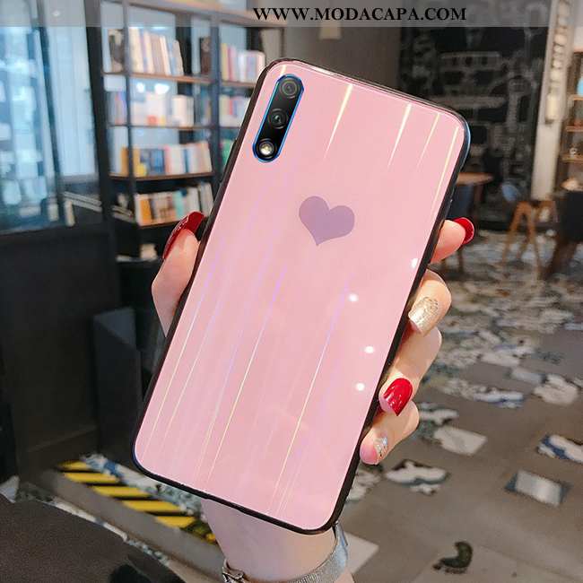 Capas Honor 9x Estiloso Telemóvel Frente Vidro Tendencia Completa Baratas