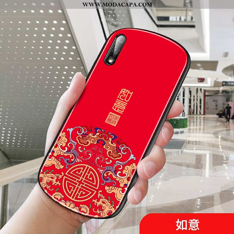 Capas Honor 9x Tendencia Rodadas Cases Protetoras Vermelho Verde Promoção