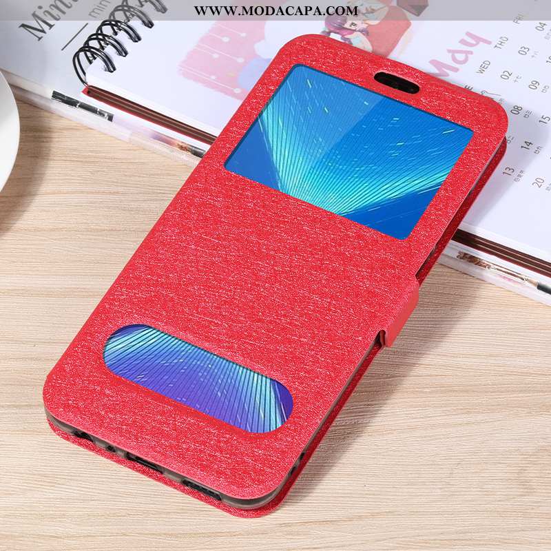 Capas Honor 9x Couro Cover Antiqueda Rosa Silicone Cases Barato