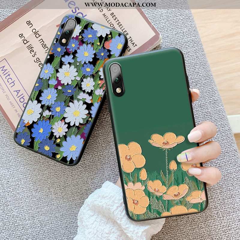 Capa Honor 9x Super Soft Capas Primavera Pequena Florido Silicone Baratas