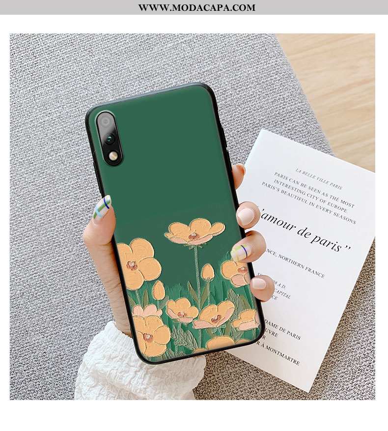 Capa Honor 9x Super Soft Capas Primavera Pequena Florido Silicone Baratas