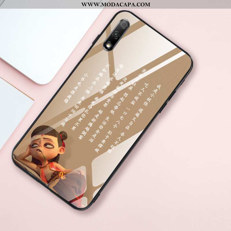 Capas Honor 9x Vidro Malha Rosa Aço Frente Tendencia Antiqueda Online