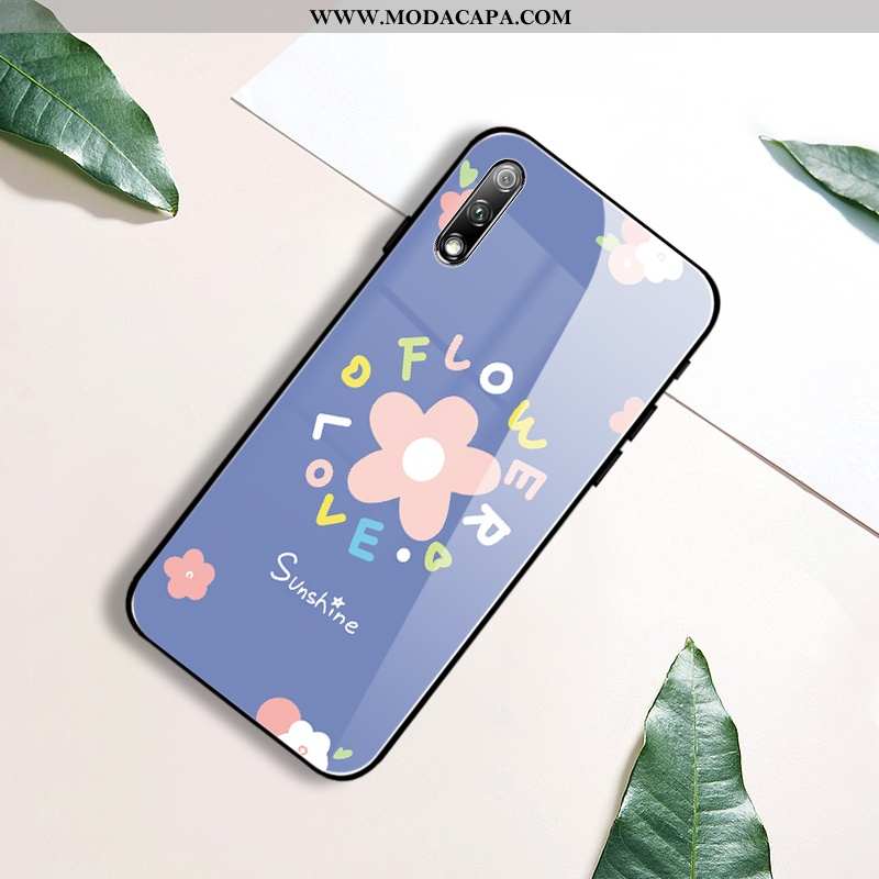 Capas Honor 9x Silicone Frente Personalizado Telinha Roxa Completa Promoção