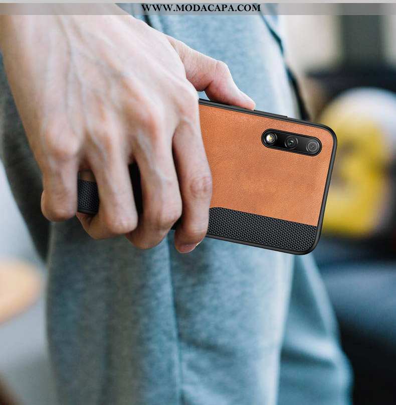 Capa Honor 9x Slim Telemóvel Fosco Cases Soft Protetoras Couro Comprar