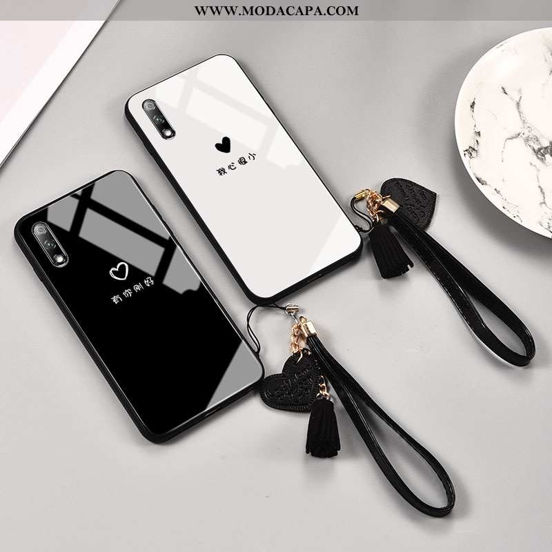 Capas Honor 9x Silicone Cases Claro Minimalista Personalizado Frente Barato