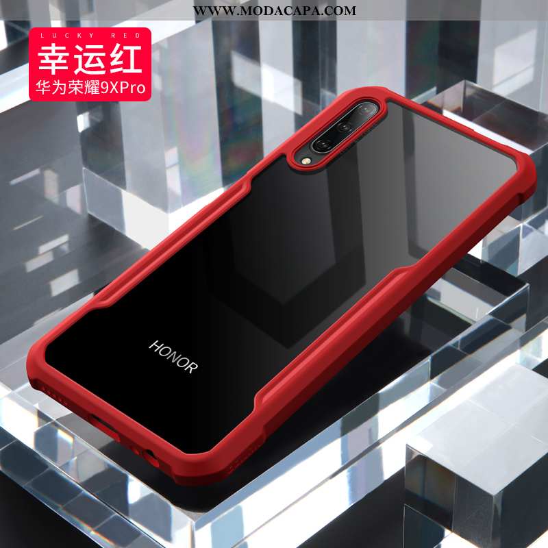 Capas Honor 9x Pro Tendencia Completa Telemóvel Personalizadas Cases Fosco Vermelho Venda