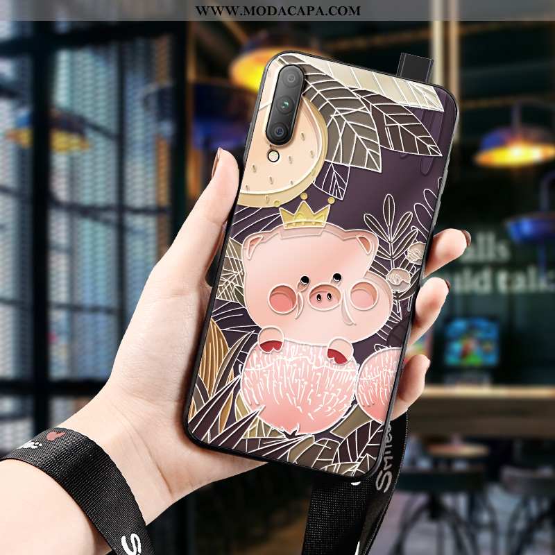 Capa Honor 9x Pro Fosco Tendencia Telemóvel Porquinho Rosa Cases Completa Baratos