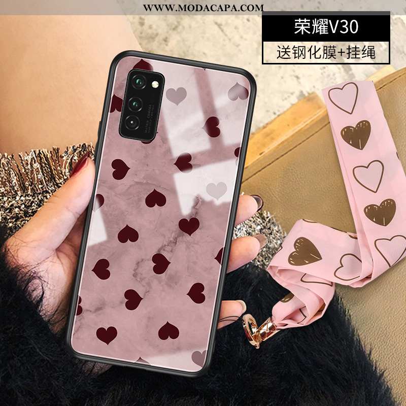 Capas Honor View30 Super Cases Silicone Tendencia Vidro Protetoras Luxo Venda