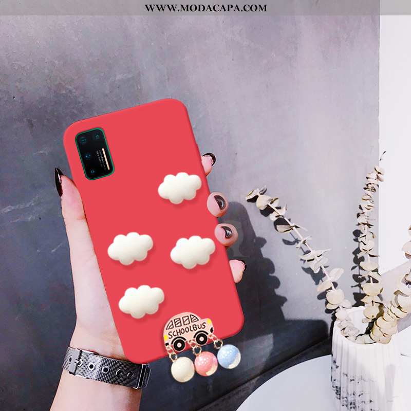 Capa Honor View30 Personalizada Silicone Antiqueda Criativas Telemóvel Capas Vermelho Baratas