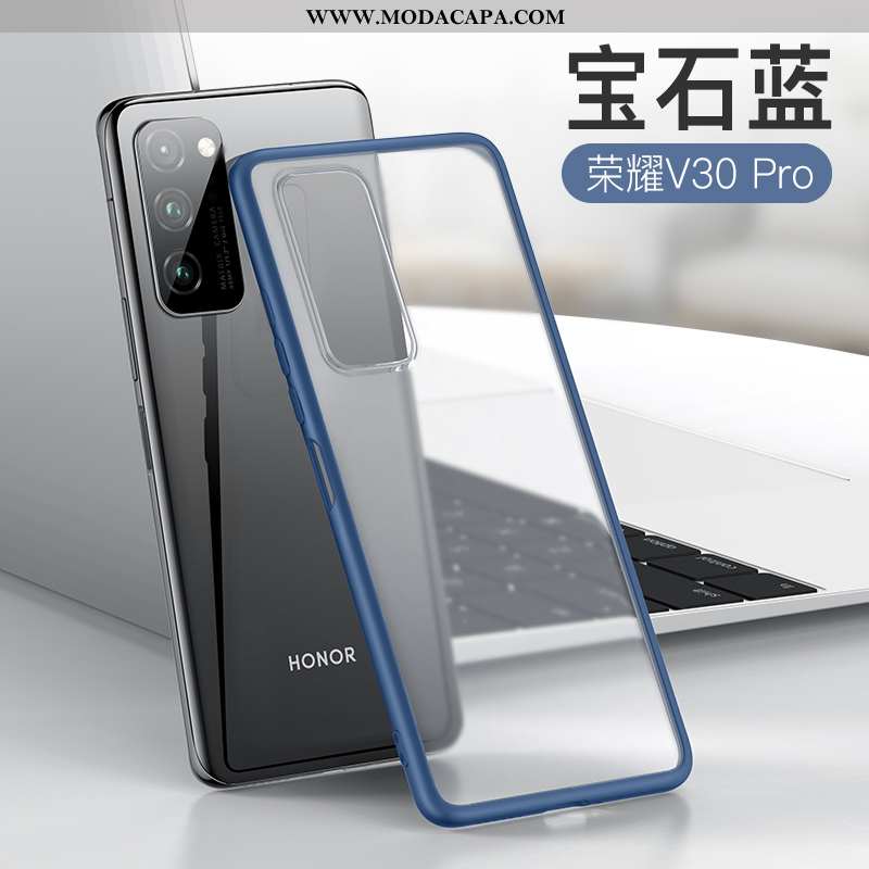 Capa Honor View30 Pro Silicone Super Clara Fosco Cases Resistente Completa Baratas