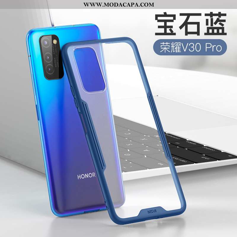 Capa Honor View30 Pro Silicone Super Clara Fosco Cases Resistente Completa Baratas