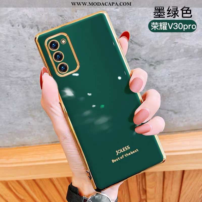 Capa Honor View30 Pro Tendencia Antiqueda Completa Verde Personalizada Primavera Cases Online