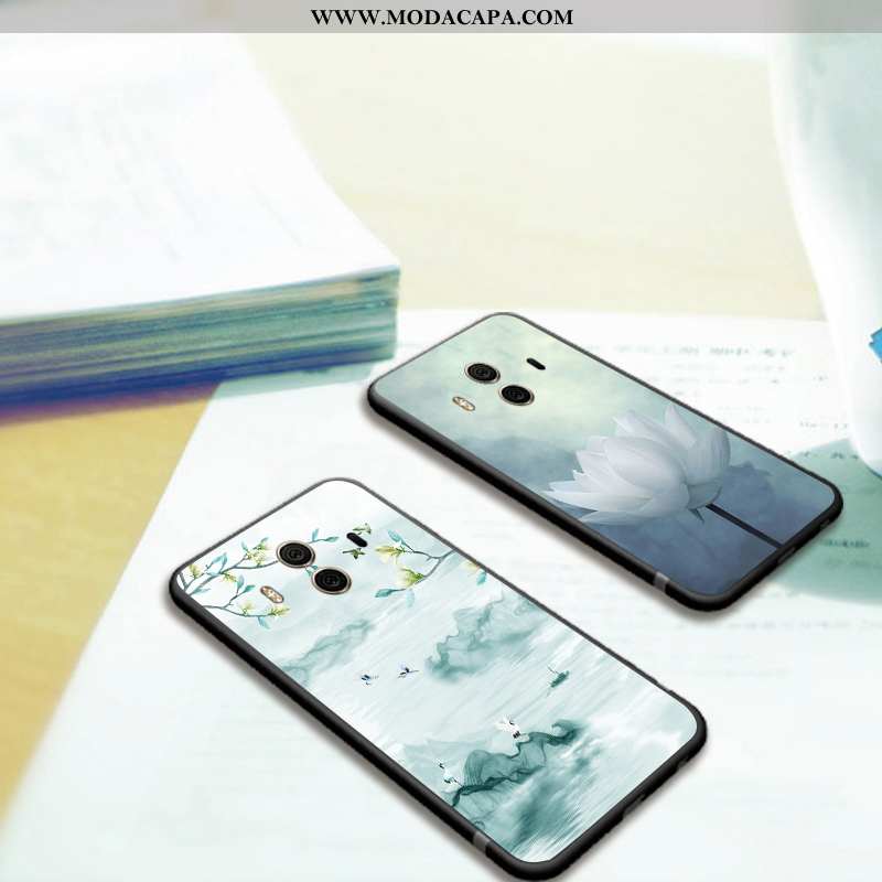 Capa Huawei Mate 10 Protetoras Silicone Dágua Capas Telemóvel Criativas Malha Promoção