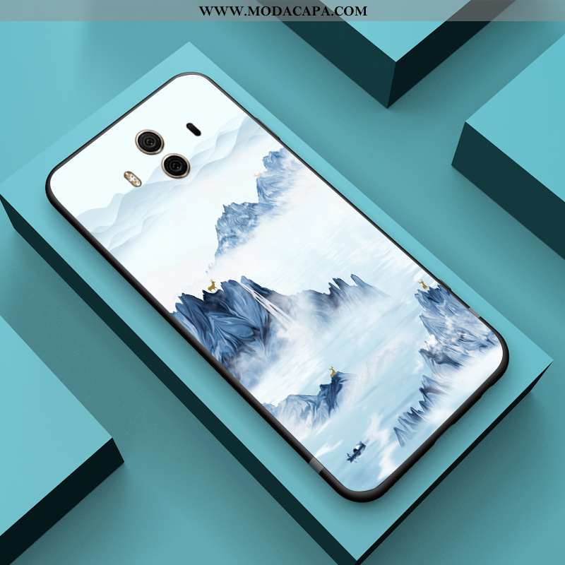 Capa Huawei Mate 10 Protetoras Silicone Dágua Capas Telemóvel Criativas Malha Promoção