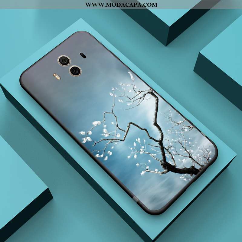 Capa Huawei Mate 10 Protetoras Silicone Dágua Capas Telemóvel Criativas Malha Promoção