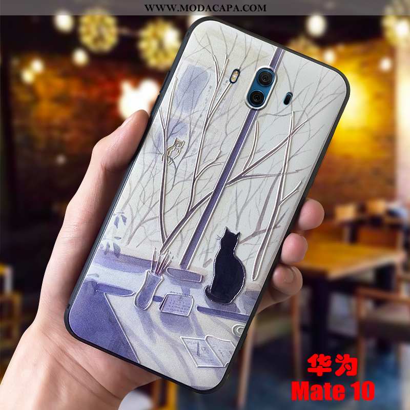 Capas Huawei Mate 10 Soft Tendencia Fosco Silicone Antiderrapante Protetoras Novas Online