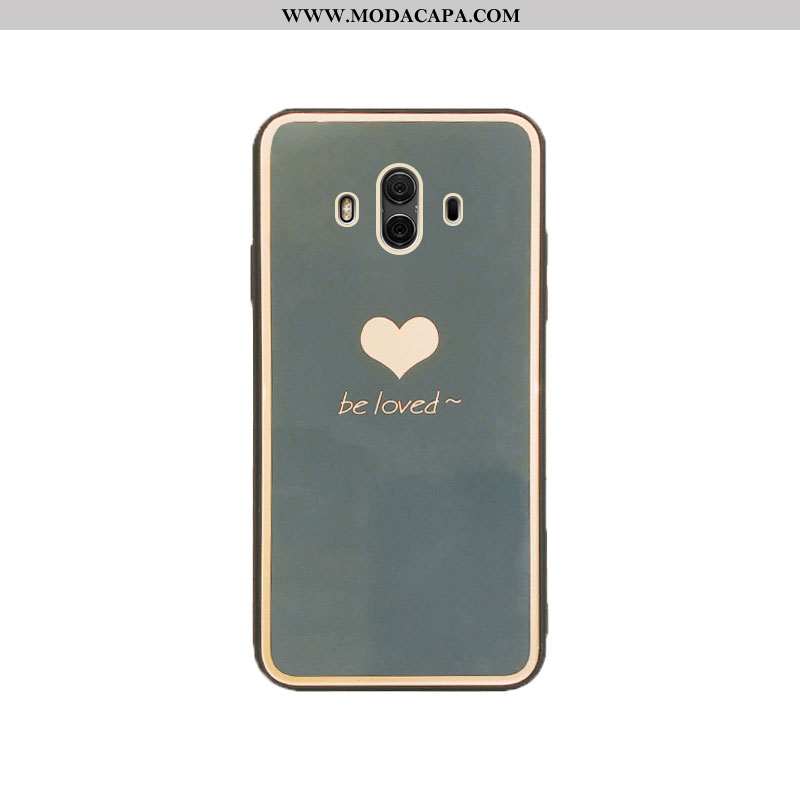 Capas Huawei Mate 10 Tendencia Cases De Grau Antiqueda Vidro Azul Completa Venda