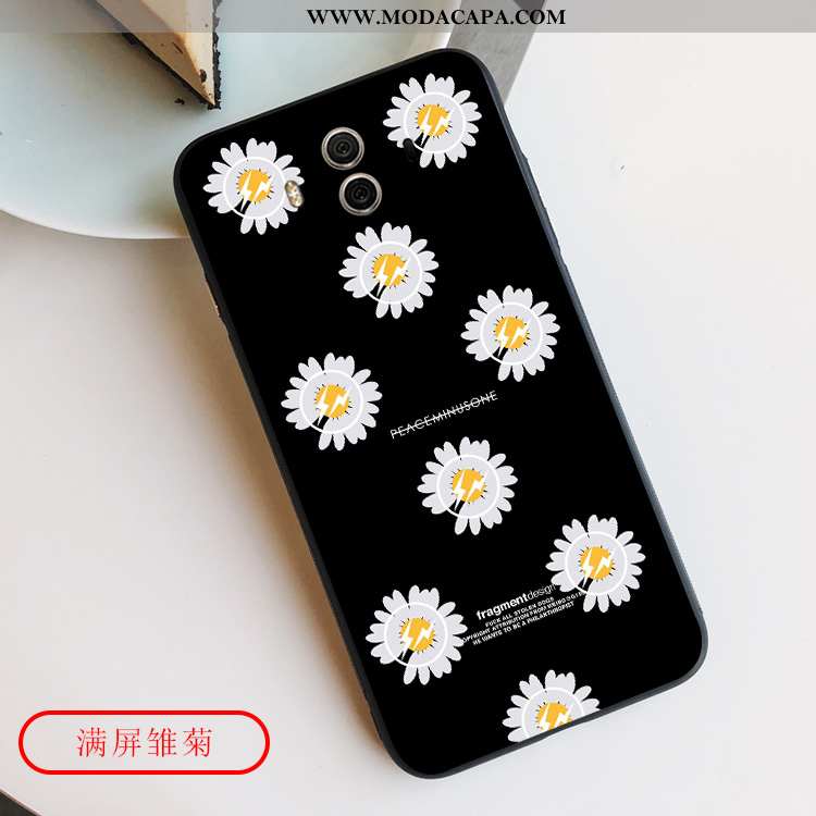 Capas Huawei Mate 10 Silicone Soft Preto Cases Vermelho Fosco Promoção