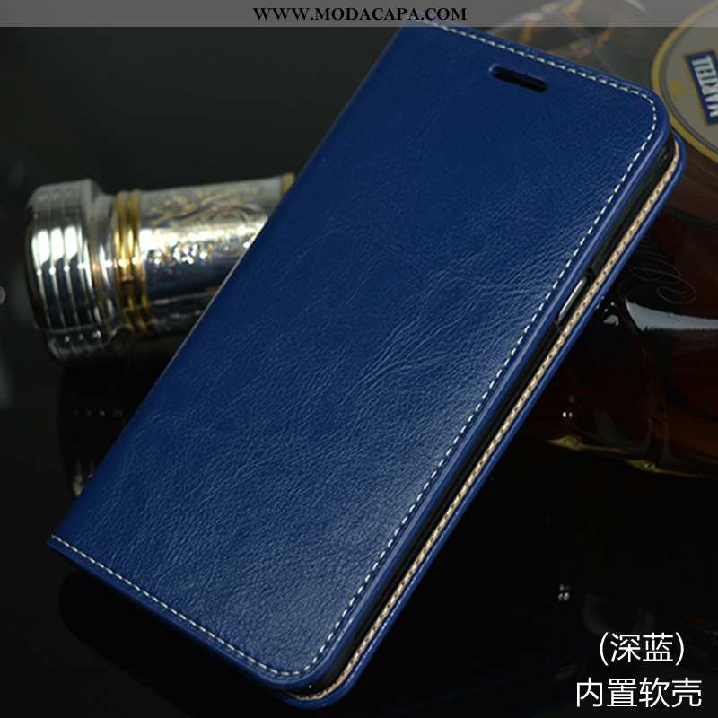 Capa Huawei Mate 10 Lite Couro Legitimo Capas Cover Dourado Cases Antiqueda Telemóvel Venda