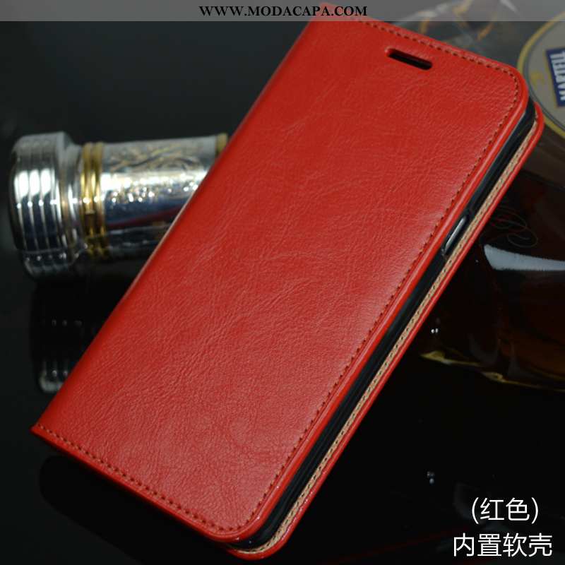 Capa Huawei Mate 10 Lite Couro Legitimo Capas Cover Dourado Cases Antiqueda Telemóvel Venda