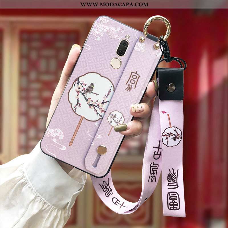Capas Huawei Mate 10 Lite Tendencia Rosa Protetoras Cordao Midi Cases Baratos