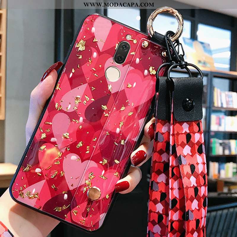 Capas Huawei Mate 10 Lite Personalizada Primavera Tendencia Cordao Telemóvel Silicone Wrisband Barat