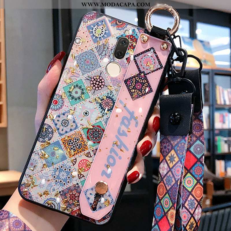 Capas Huawei Mate 10 Lite Personalizada Primavera Tendencia Cordao Telemóvel Silicone Wrisband Barat