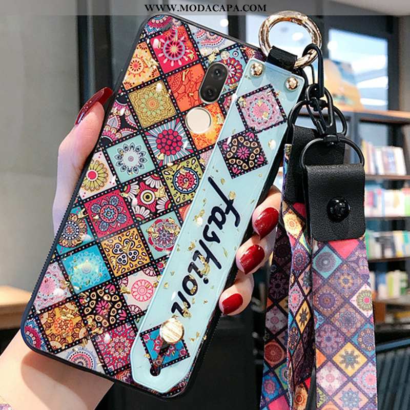 Capas Huawei Mate 10 Lite Personalizada Primavera Tendencia Cordao Telemóvel Silicone Wrisband Barat