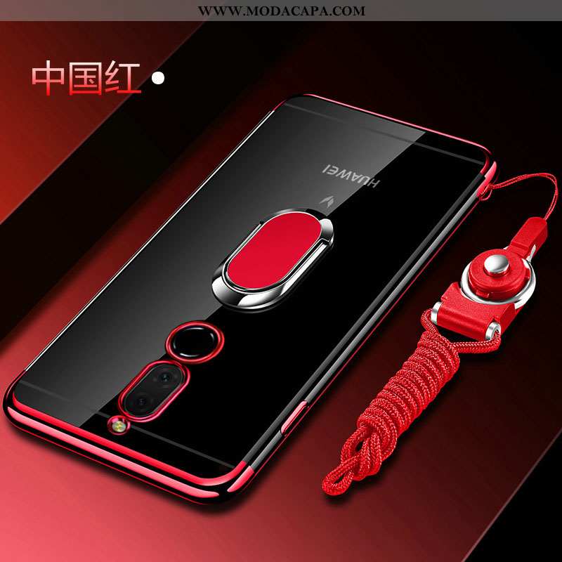 Capas Huawei Mate 10 Lite Personalizada Vermelho Super Completa Slim Cases Barato