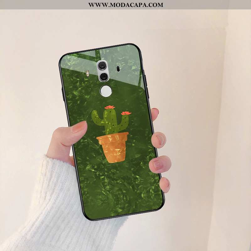 Capas Huawei Mate 10 Pro Fofas Desenho Animado Verde Super Criativas Tendencia Silicone Baratas