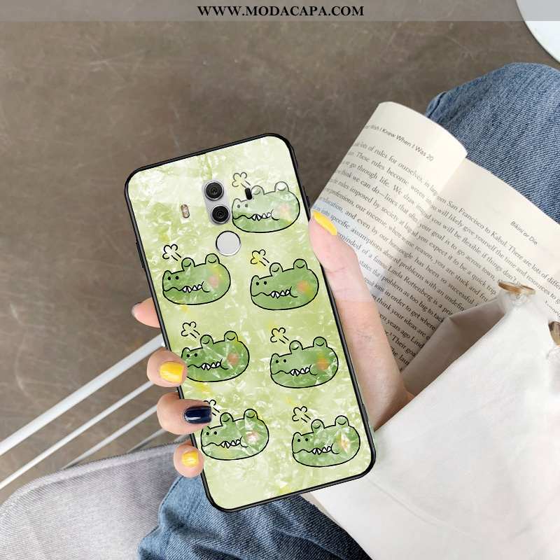 Capas Huawei Mate 10 Pro Fofas Desenho Animado Verde Super Criativas Tendencia Silicone Baratas