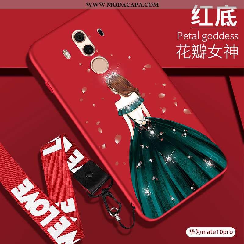 Capas Huawei Mate 10 Pro Protetoras Preto Silicone Completa Cases Soft Promoção