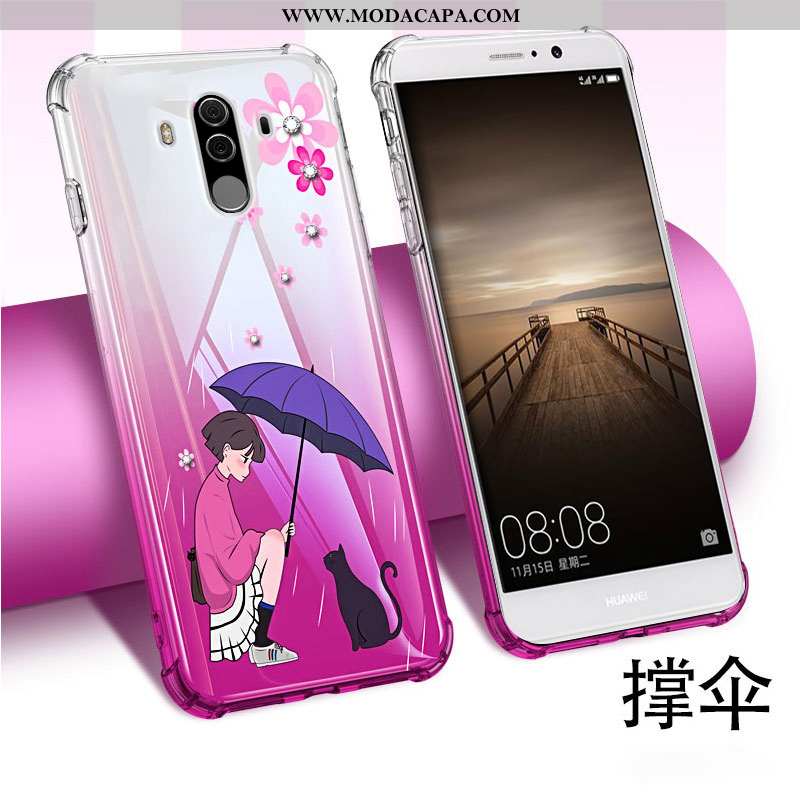 Capa Huawei Mate 10 Pro Silicone Protetoras Soft Clara Telemóvel Slim Nova Comprar