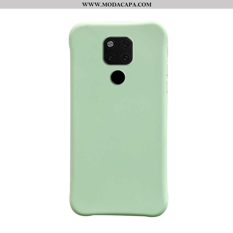 Capa Huawei Mate 20 Tendencia Completa Verde Suporte Telemóvel Simples Antiqueda Online