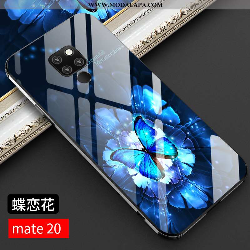 Capa Huawei Mate 20 Vidro De Grau Silicone Personalizado Telemóvel Moda Capas Promoção