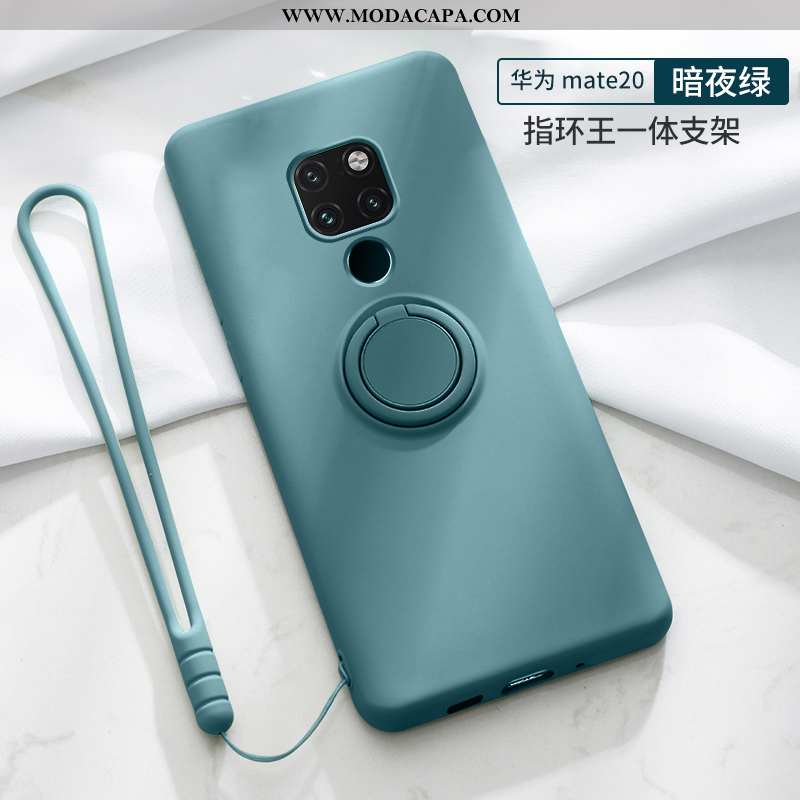 Capa Huawei Mate 20 Silicone Slim Cordao Antiqueda Super Capas Soft Barato