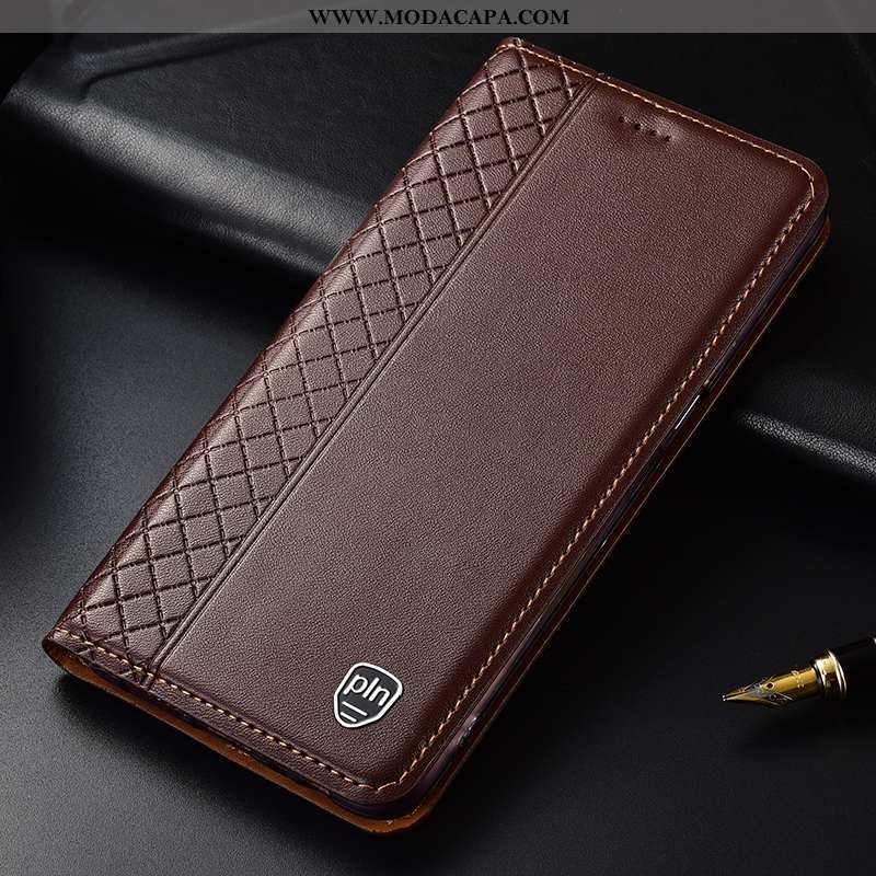 Capa Huawei Mate 20 Lite Couro Capas Protetoras Legitimo Telemóvel Completa Cases Grade Barato