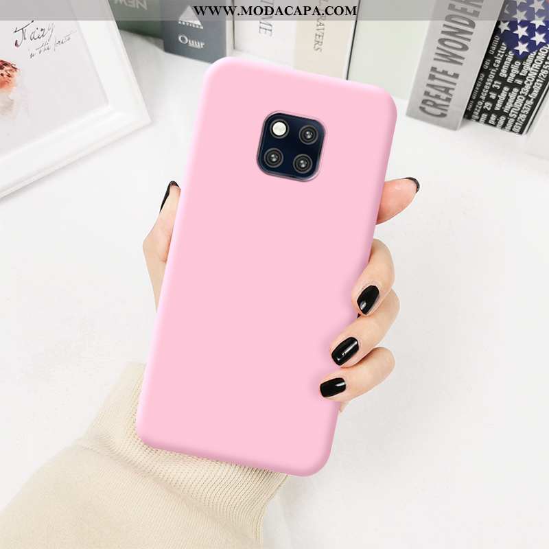 Capas Huawei Mate 20 Pro Protetoras Malha Completa Telinha Telemóvel Silicone Criativas Promoção