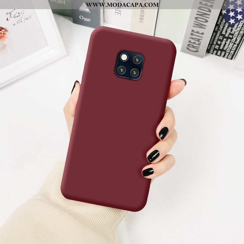 Capas Huawei Mate 20 Pro Protetoras Malha Completa Telinha Telemóvel Silicone Criativas Promoção