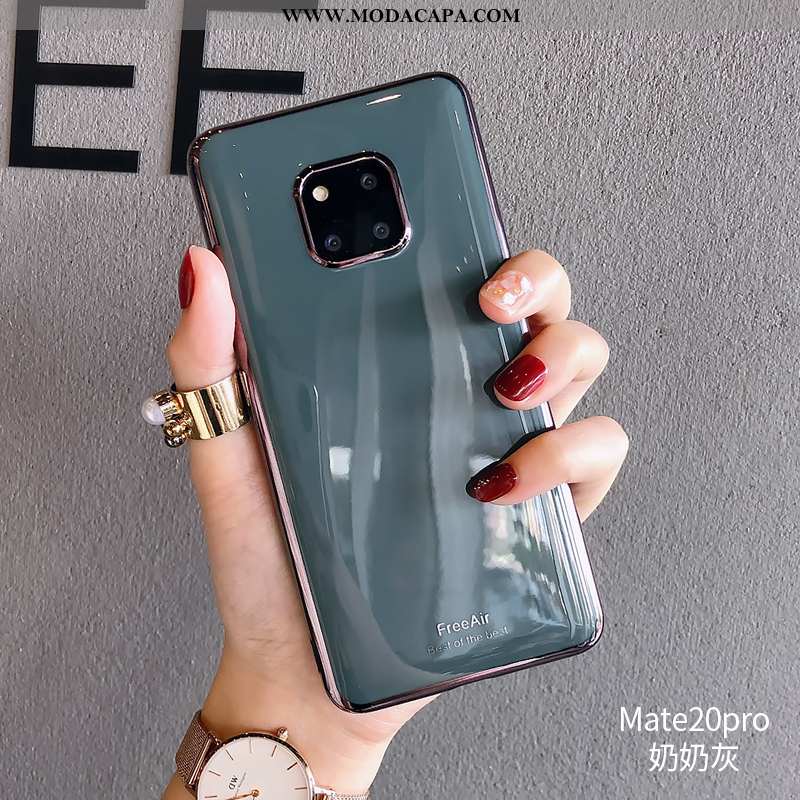 Capas Huawei Mate 20 Pro Soft Silicone Cinza Vermelho Telemóvel Super Verde Comprar