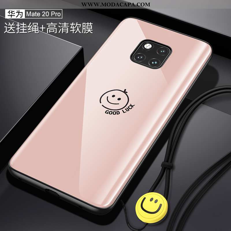 Capa Huawei Mate 20 Pro Tendencia Completa Protetoras Rosa Cases Personalizado Simples Baratas
